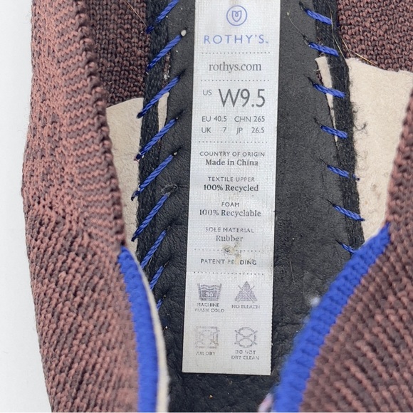 Rothy’s Truffle Python Flats. - Picture 10 of 13